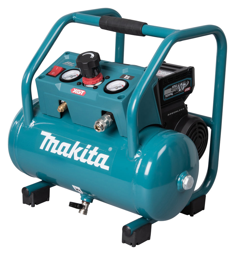 Compressore della batteria Makita 9.3 bar 40V max. senza batteria senza caricabatterie nel cartone