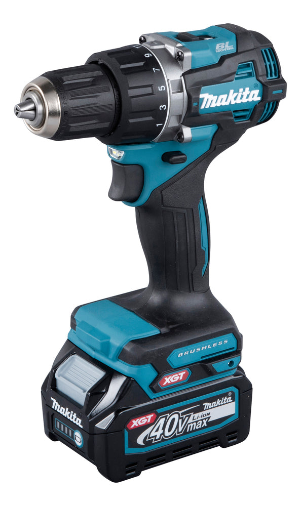 Makita cacciavite a cordless DF002GA202, max 40V con batterie 2x 2.0 Ah + caricabatterie in MAKPAC 2