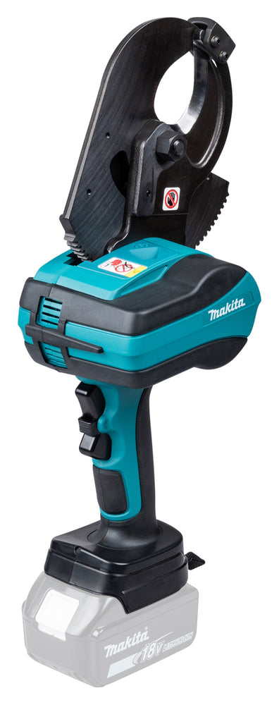 Makita batteria cavo taglierina DTC101ZK, 18 V, lama aperta, senza batteria e caricabatterie nel caso