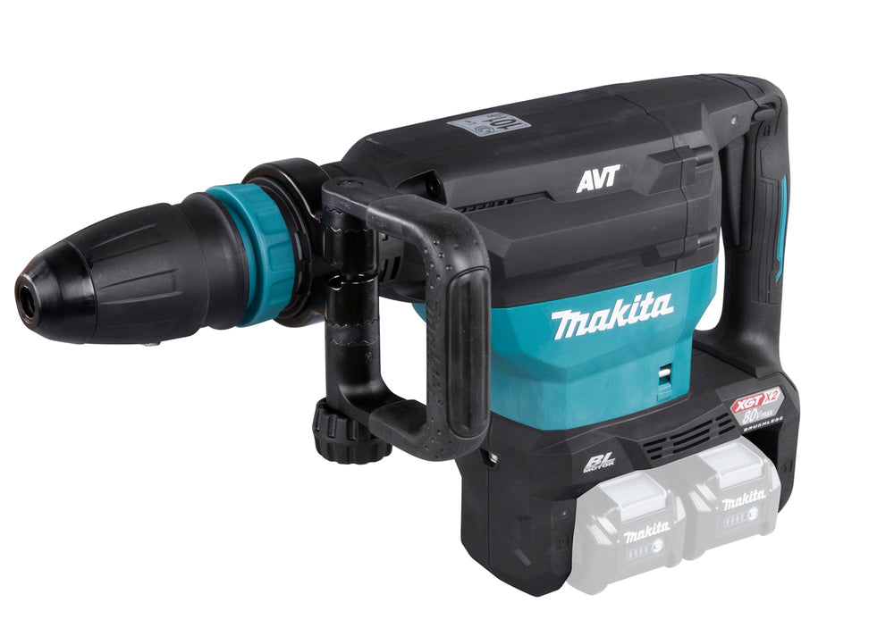Batterie Makita Burineur 2x40V max. HM002GZ03 (sans batterie, sans chargeur) dans le coffret de transport