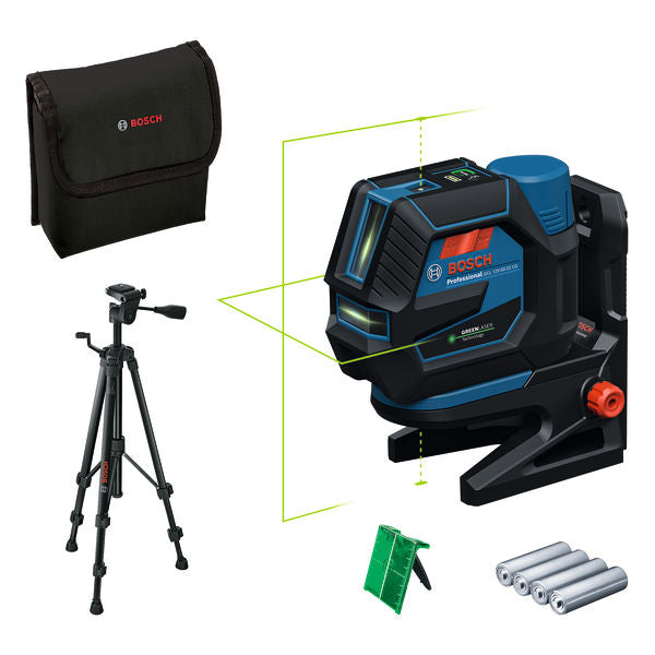 Bosch Combi laser GCL 12V-50-22 CG + supporto rotante RM20 + supporto strutturale BT150 in borsa