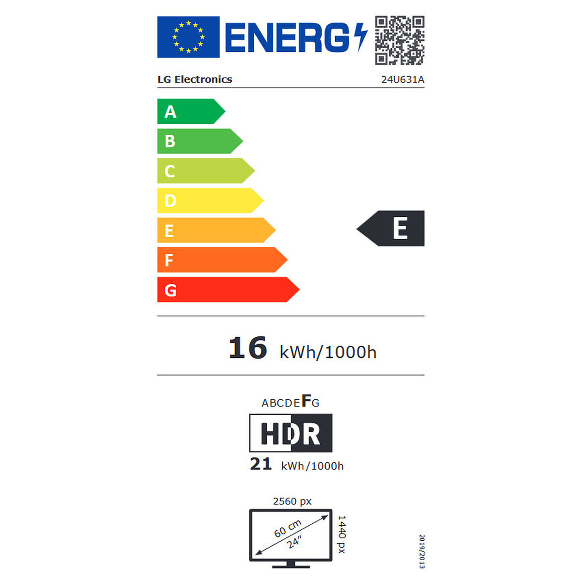 LG 23.8" LED 24U631A-B economico