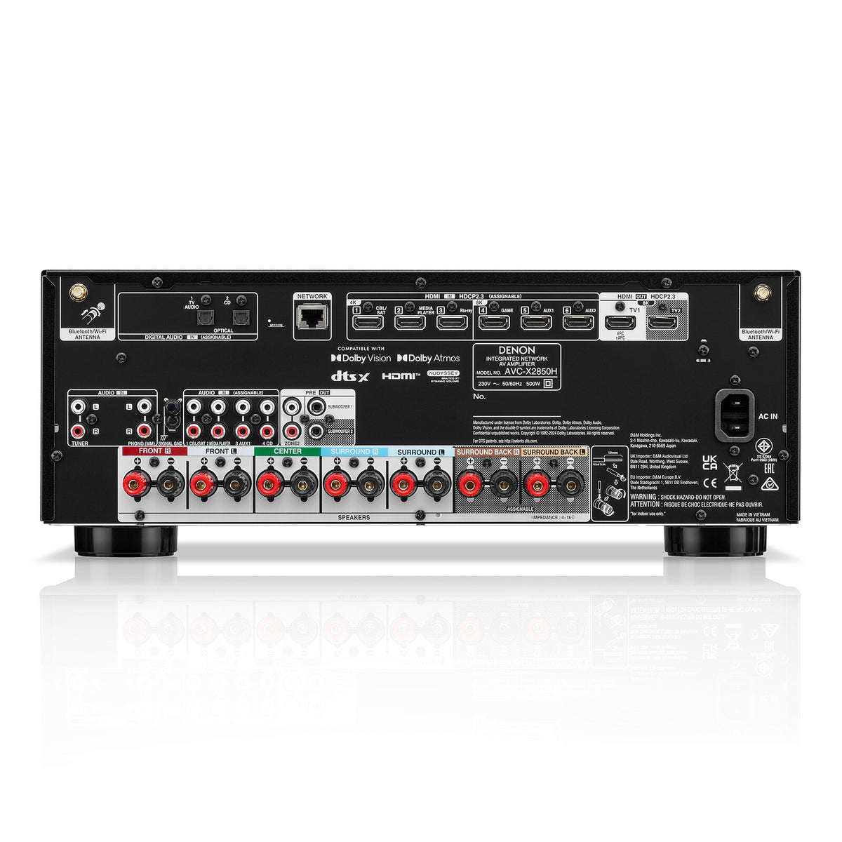 Denon AVR-X2850H Nero economico