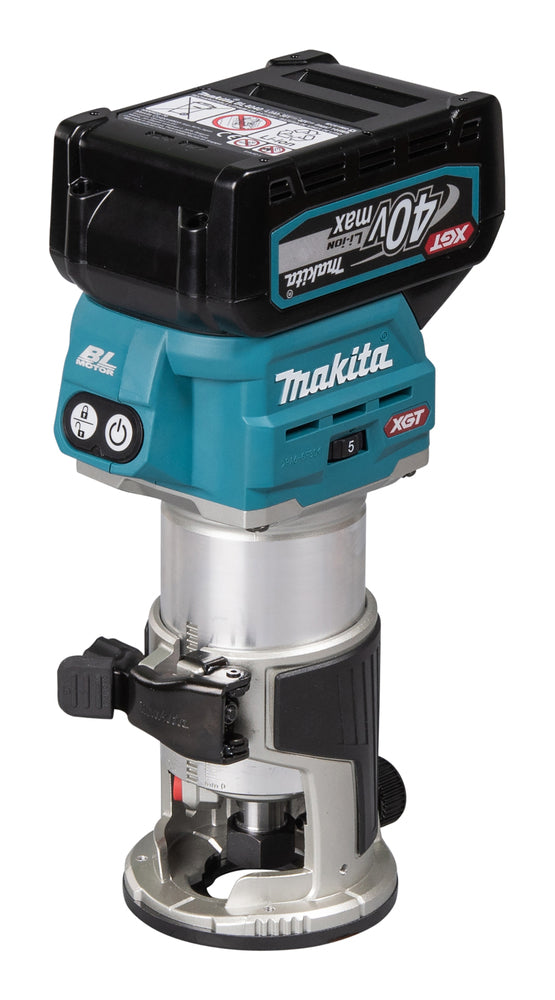 Batterie multifonction Makita Mill 40V RT001GM205 40V, 2x 4.0 Ah et chargeur dans MAKPAC