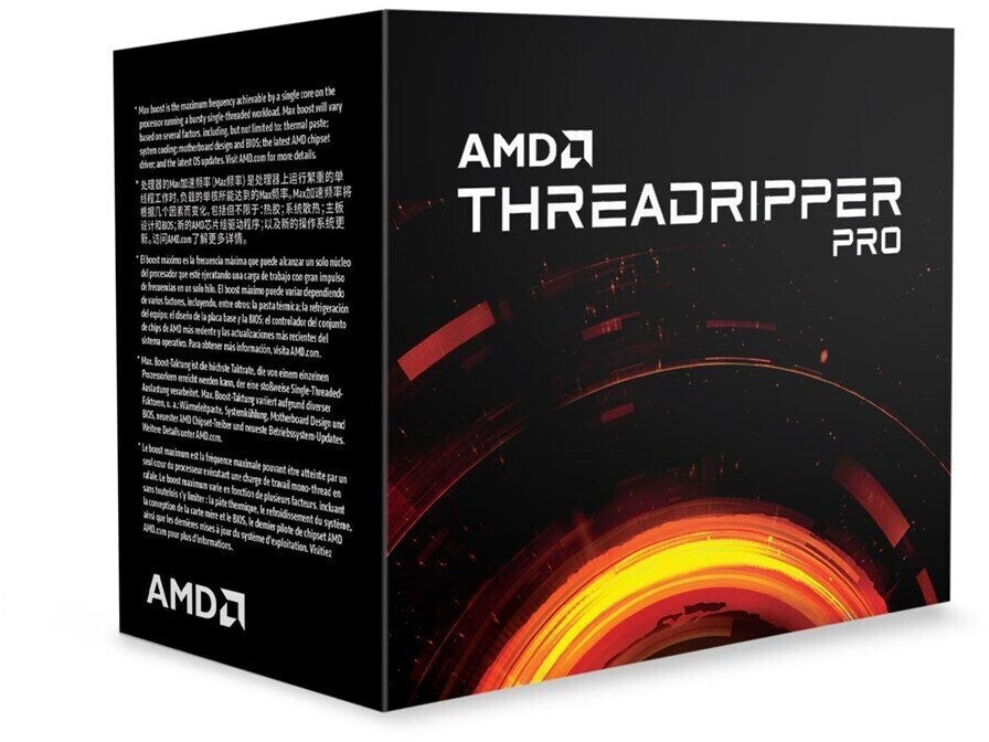 Processeur AMD Ryzen™ Threadripper™ PRO 5975WX 32 cœurs, socket sWRX8, en boîte (sans refroidisseur)