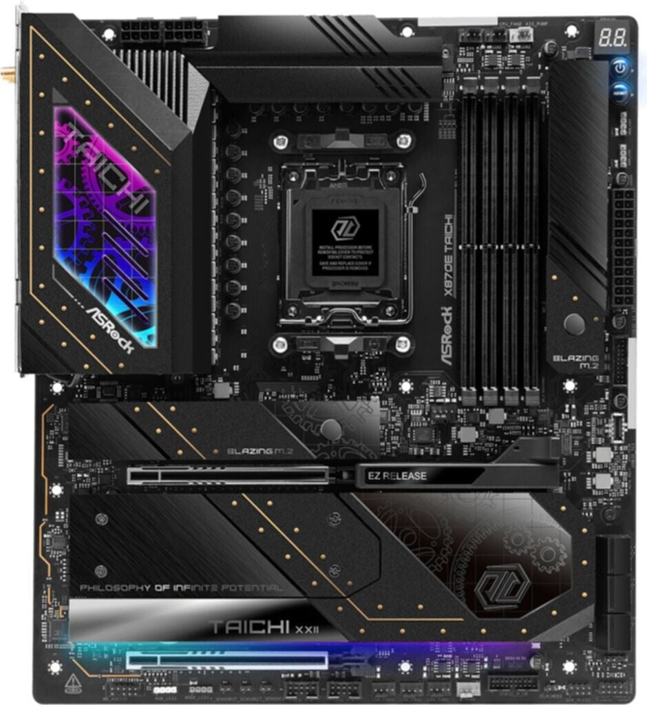 ASRock X870E Taichi Carte mère E-ATX Socket AM5/USB4/HDMI