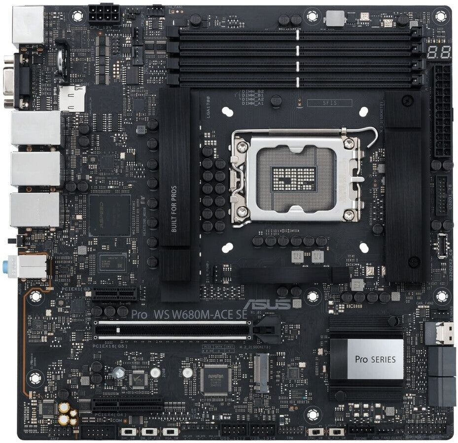 ASUS PRO WS W680M-ACE SE mATX motherboard socket 1700 HDMI/DP/VGA