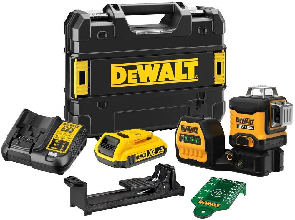 DeWALT DCE089D1G18QW laser multiligne 3x360 Gris