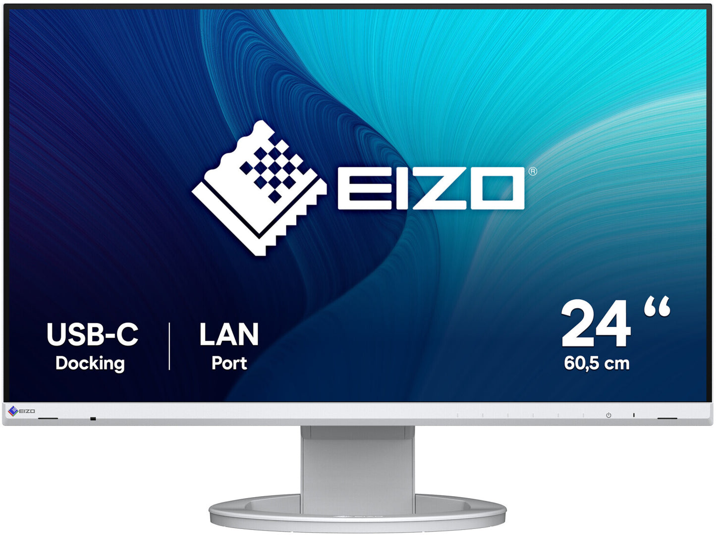 EIZO FlexScan EV2490-WT 60,5 cm (23,8") Full HD IPS Monitor DP/HDMI/USB-C Pivot HV
