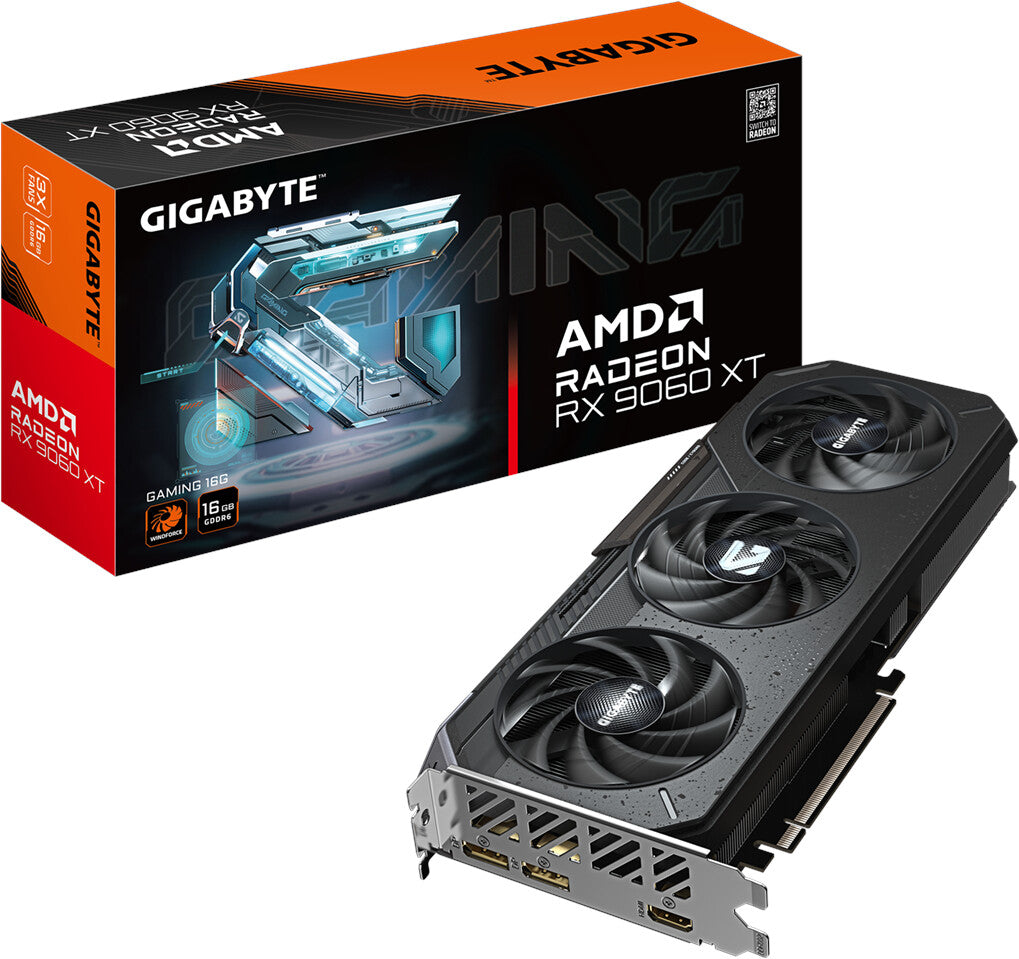 GIGABYTE Radeon RX 9060 XT GAMING 16GB Graphics Card HDMI/DP