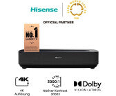 Vidéoprojecteur laser à focale ultra-courte Hisense PL1SE Cinema 2.100 lumens (4K-UHD, DolbyVision, HDR10+, mode jeu, Smart TV)