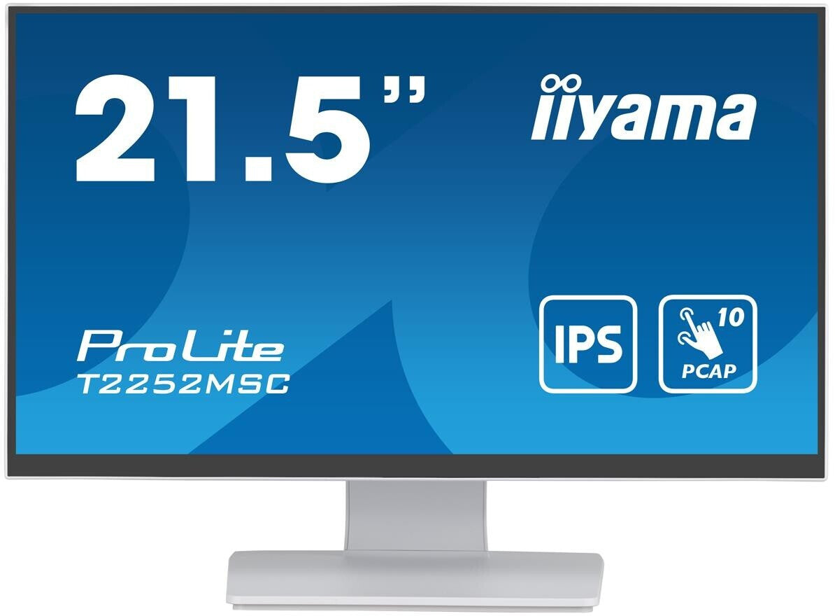 iiyama T2252MSC-W2 Moniteur IPS 22", 1920 x 1080 Full HD, 83 Hz, 5 ms