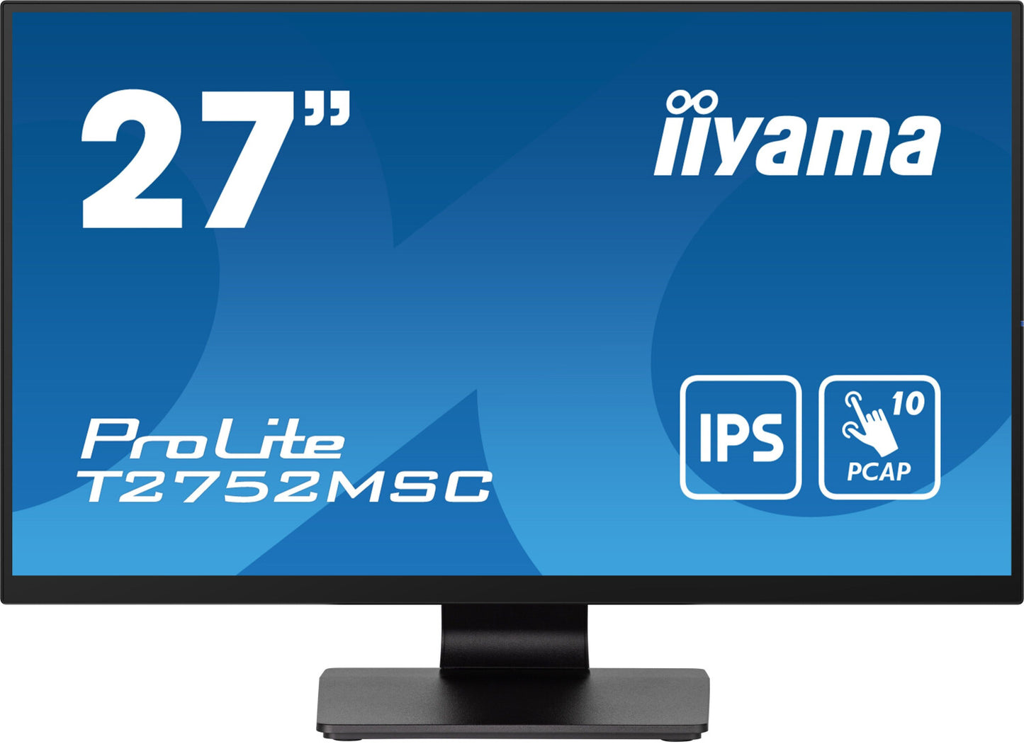iiyama T2752MSC-B1 moniteur IPS 27", Full HD 1920 x 1080, 100 Hz, 5 ms
