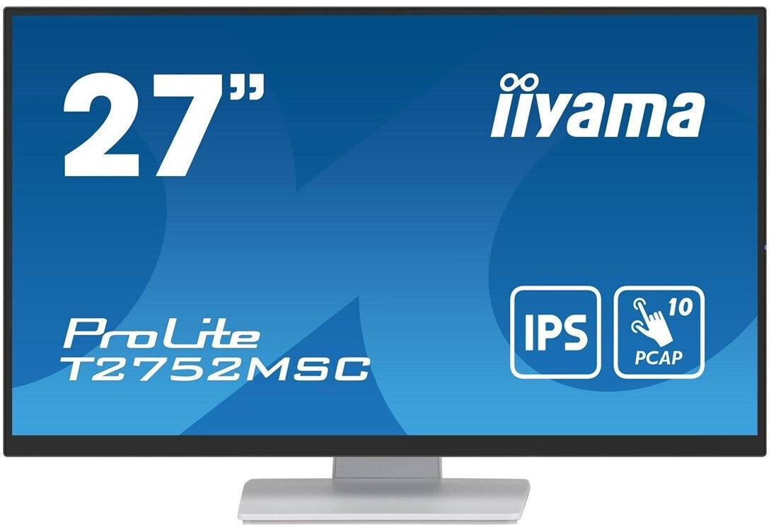 iiyama T2752MSC-W1 Moniteur IPS 27", 1920 x 1080 Full HD, 100 Hz, 5 ms
