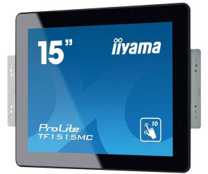 Iiyama ProLite TF1515MC-B2 Touch-Monitor 38 cm (15 ") (1.024x768, TN-Panel, VGA, HDMi, DisplayPort, Audio)
