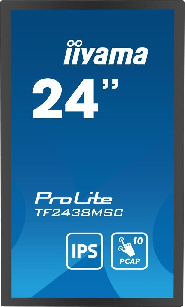 iiyama TF2438MSC-B1 24" IPS Monitor, 1920 x 1080 Full HD, 83Hz, 5ms