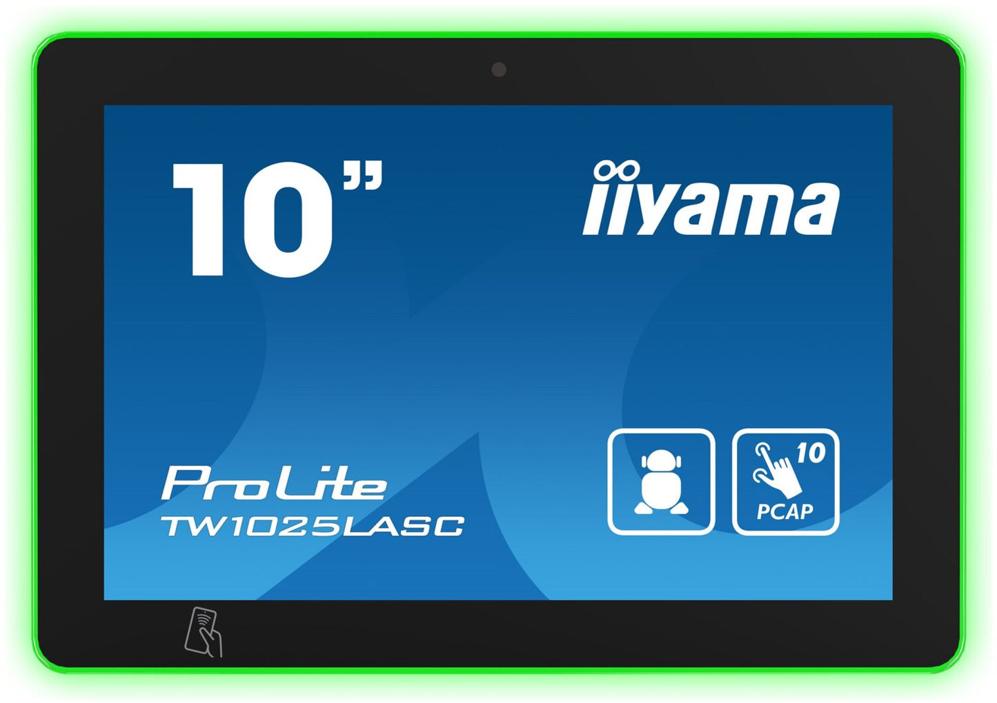 iiyama TW1025LASC-B1PNR 10" IPS Monitor, 1280 x 800 WXGA, 60Hz, 25ms