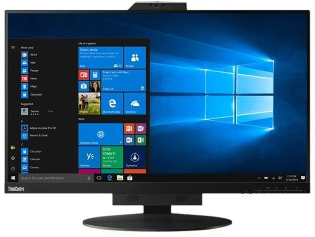 Lenovo ThinkCentre Tiny-In-One 27 68,6cm (27") Écran WQHD HDMI/DP Webcam