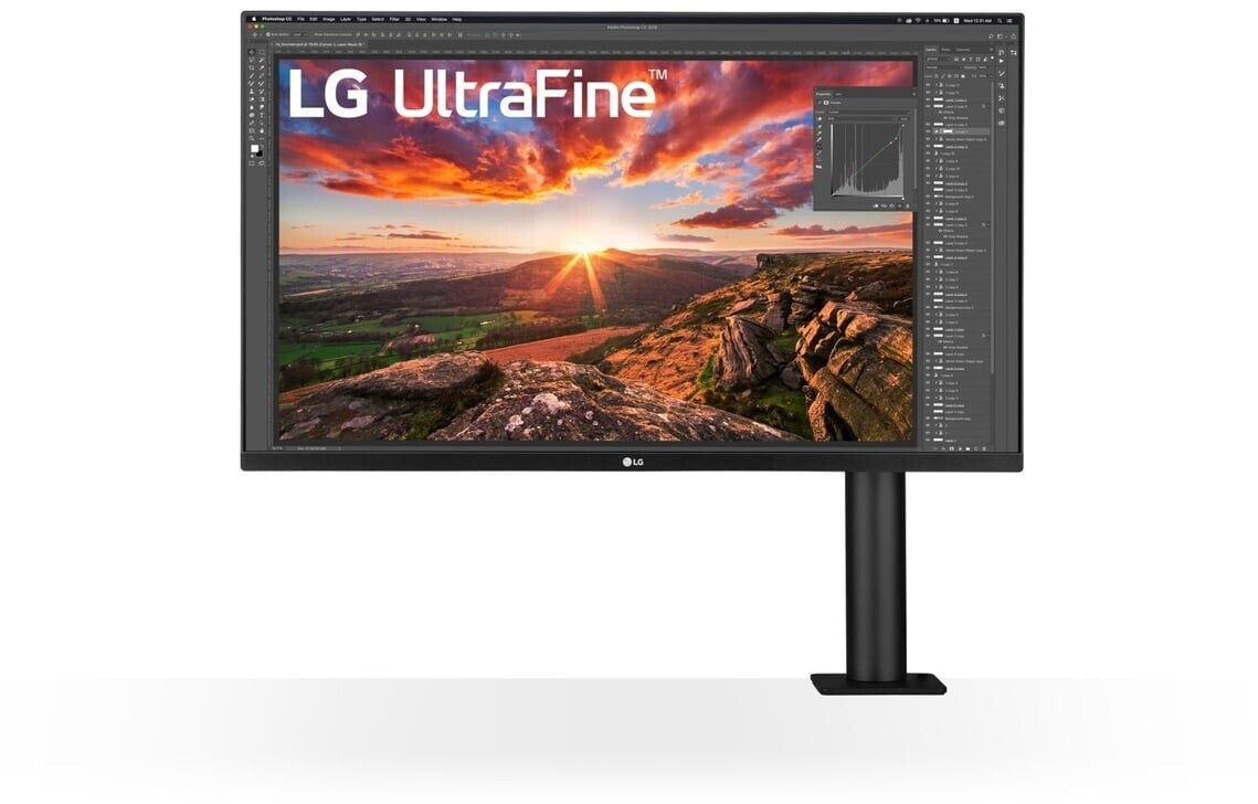 LG 32UN880P-B.BEU 80cm (31,5") 16:9 IPS UHD Monitor HDMI/DP/USB 3.0/USB-C