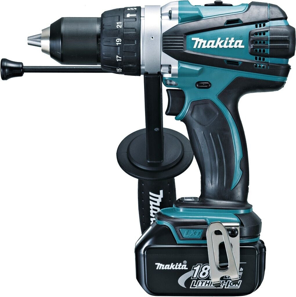 Makita DHP458RTJ Perceuse à percussion sans fil LXT 18V/5,0 Ah Li-ion Makpac