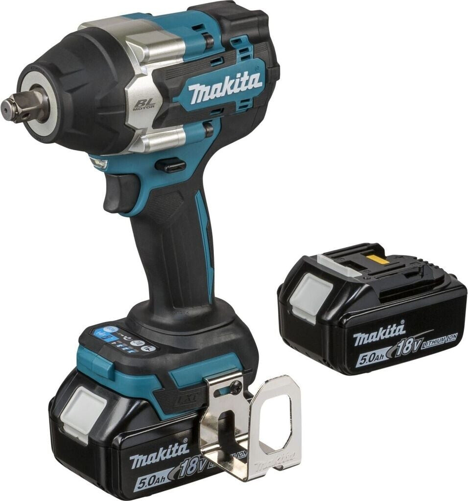 Batteria Makita DTW700RTJ avvitatore a impulsi 1/2"Liion LXT 2x 18V/5.0Ah Makpac 2