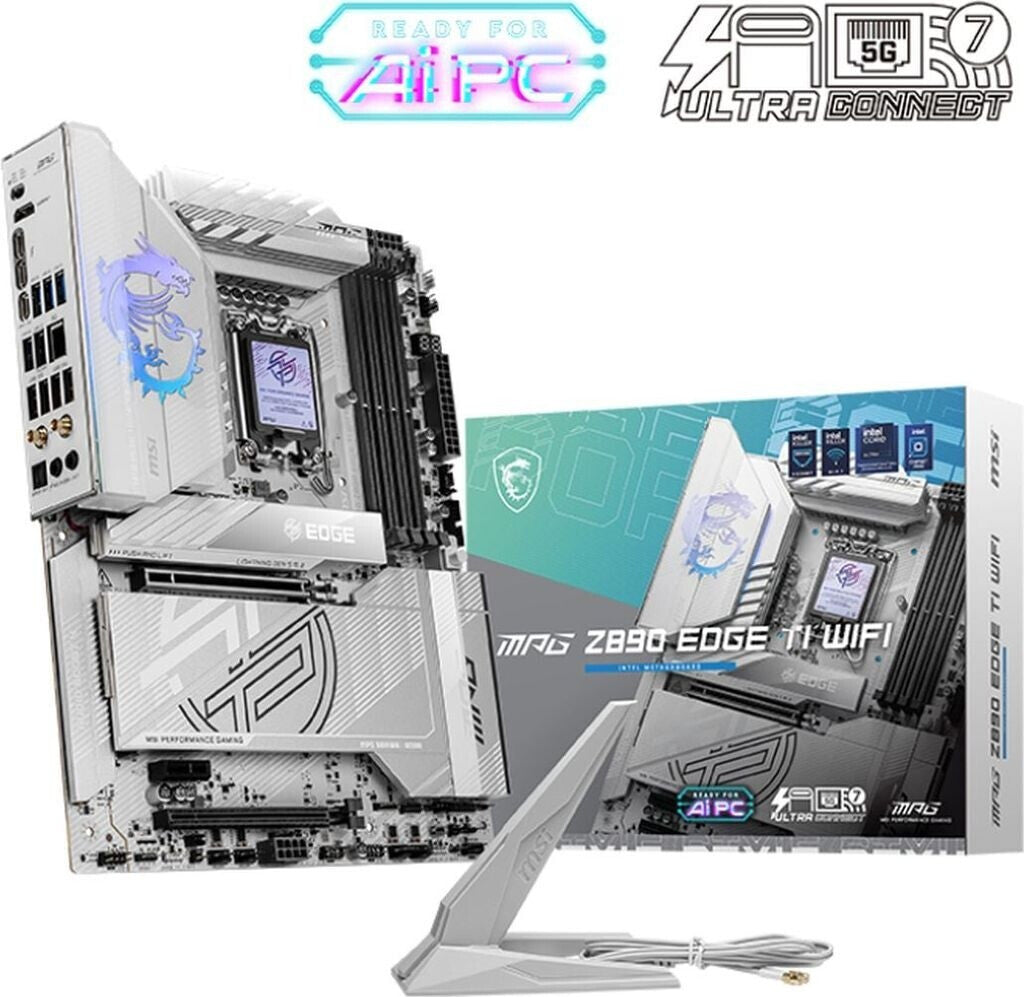 MSI MPG Z890 EDGE TI WIFI ATX motherboard Socket 1851 TB4/HDMI