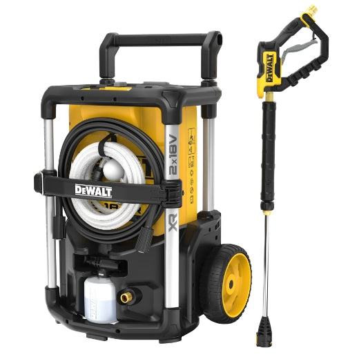 Batteria ad alta pressione DeWALT DCMPW1600N, 2x 18V senza batteria e caricabatterie