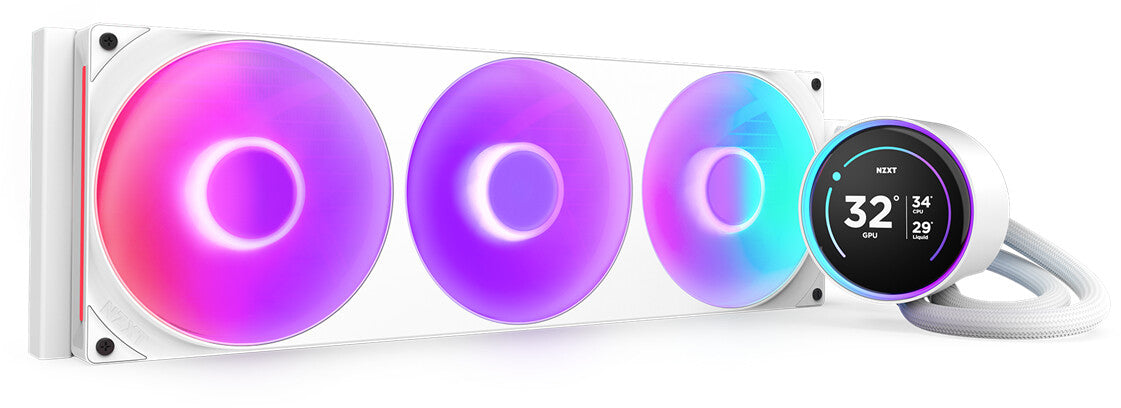 NZXT Kraken Elite 420 V2 RGB (2025) AIO Water Cooling White