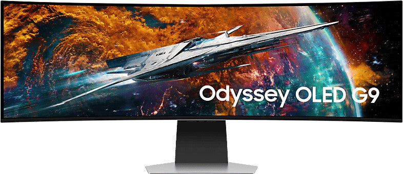 Moniteur de jeu incurvé Samsung Odyssey OLED G9 124 cm (49") DQHD 32:9 HDMI/DP/USB