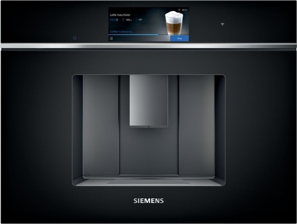 Siemens CT718L1B0 iQ700 Cafetière encastrable entièrement automatique, noir