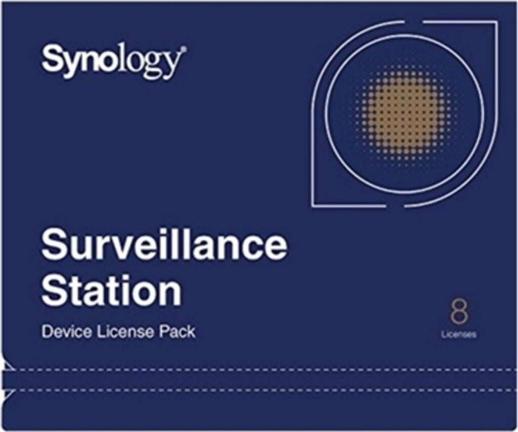 Synology Device License Pack for 8 Surveillance Station devices