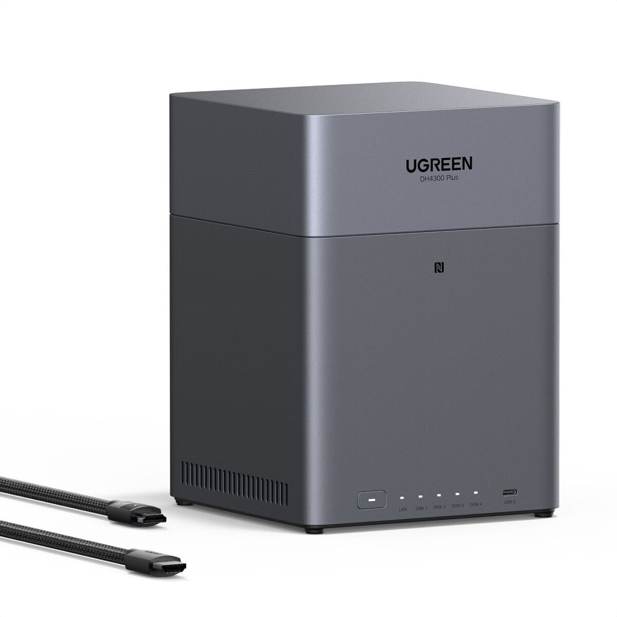 UGREEN NASync DH2300 Système NAS 2 baies 8 To incl. 2x Seagate IronWolf ST4000VN006 4 To