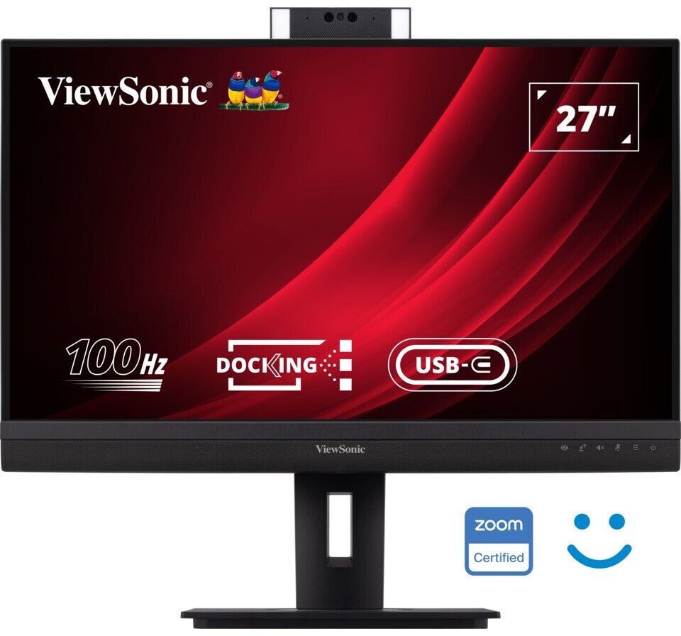 ViewSonic VG2757V-2K Moniteur IPS 27", 2560 x 1440 QHD / WQHD, 100 Hz, 5 ms