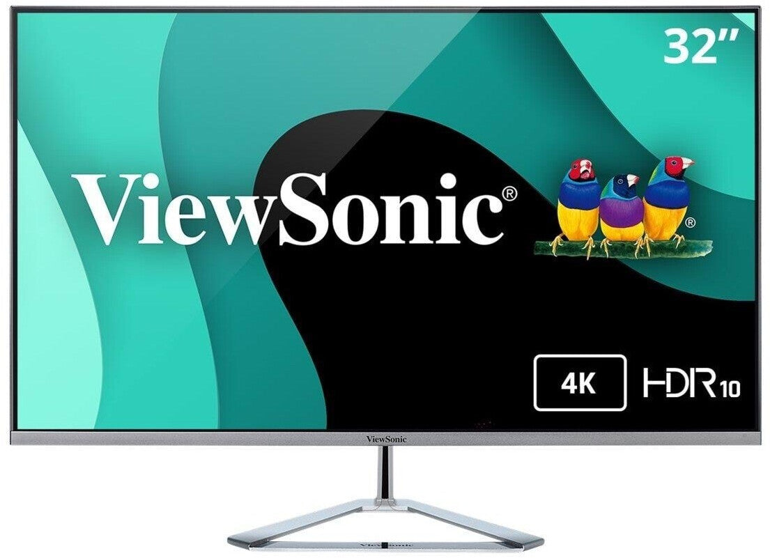 ViewSonic VX3276-4K-MHD 32" VA Monitor, 3840 x 2160 4K UHD, 60Hz, 4ms