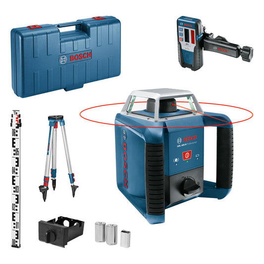 Set laser rotante Bosch GRL 400 H