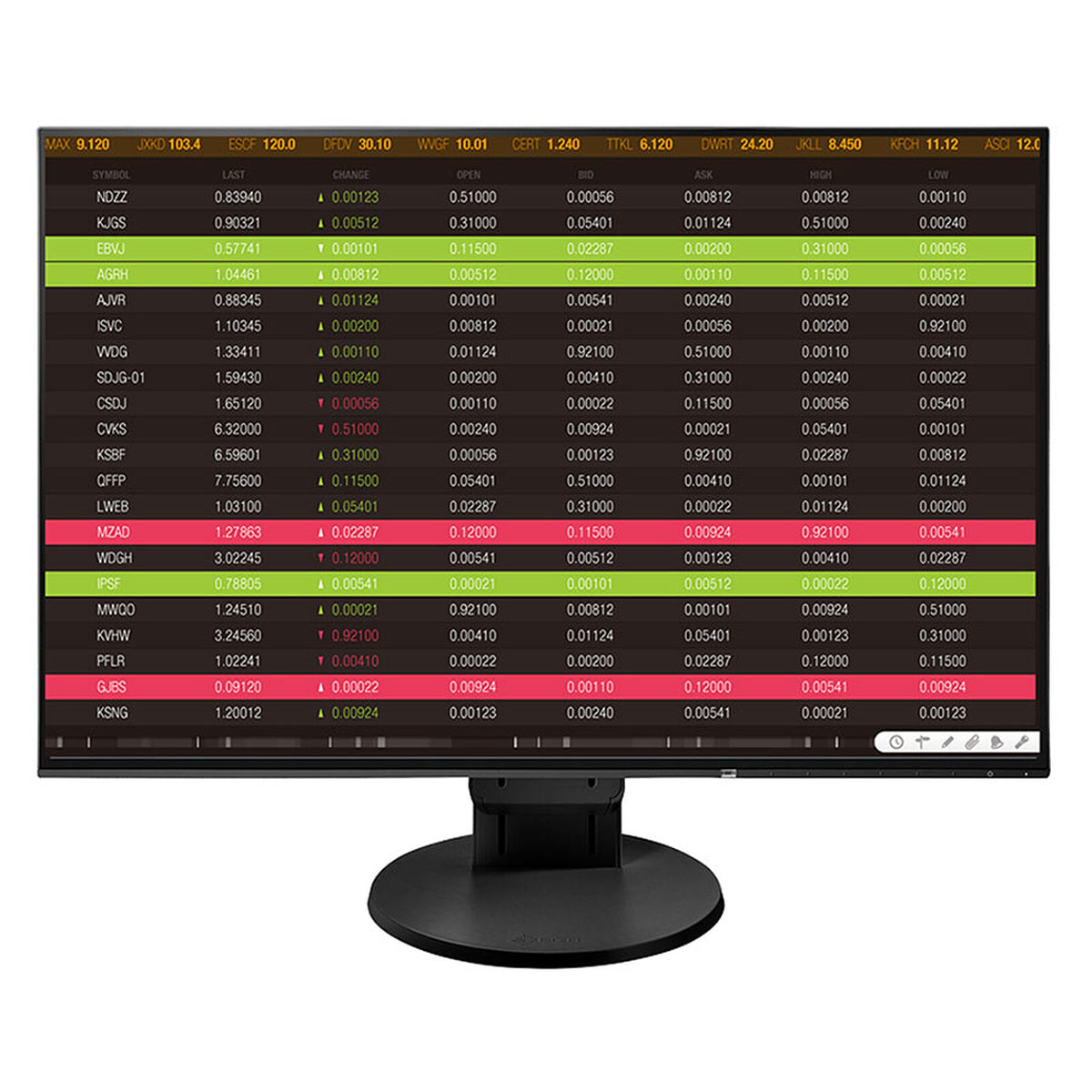 EIZO 24.1" LED - FlexScan EV2456 1920 x 1200 pixel - 5 ms (da grigio a grigio) - Formato 16/10 - Pannello IPS - Pivot - Displ