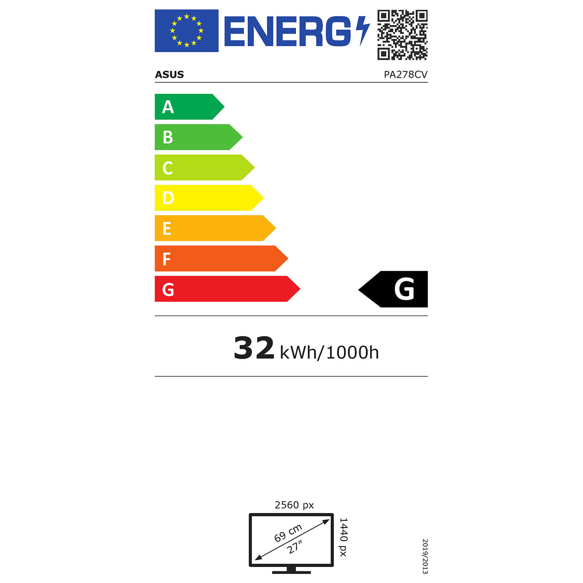 Acquista ASUS 27" LED ProArt PA278CV