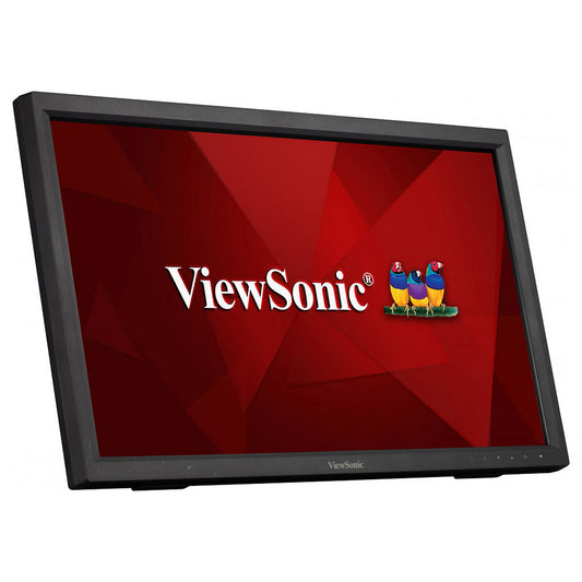 ViewSonic 23.6" LED Touch - TD2423 1920 x 1080 pixel - MultiTouch - 7 ms - Widescreen 16/9 - Pannello VA - HDMI / DVI - Nero
