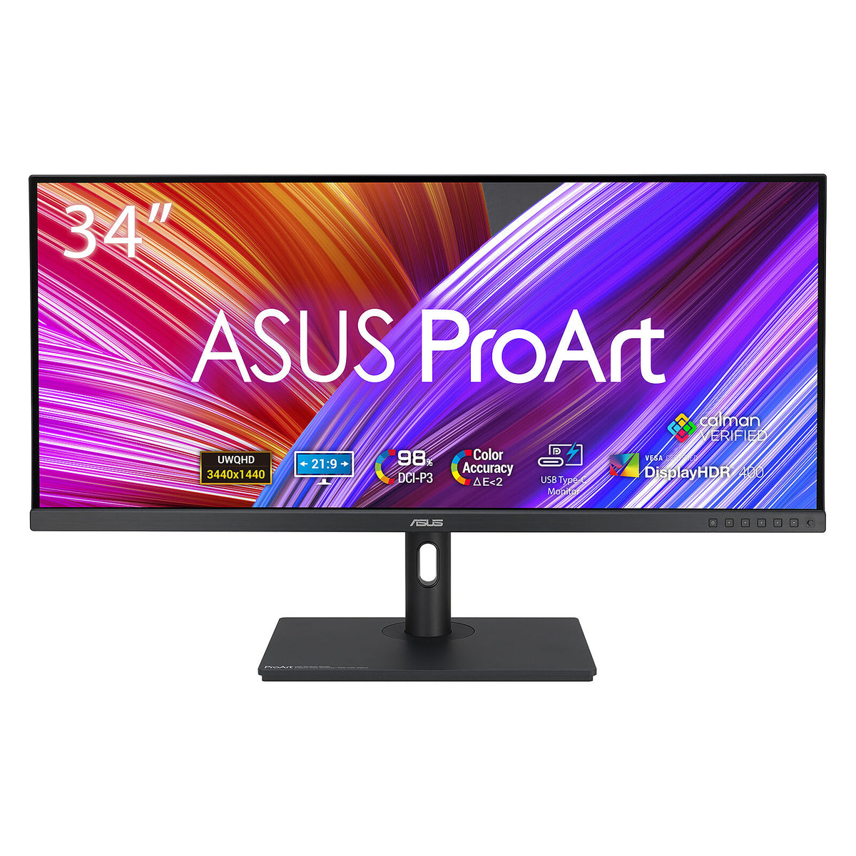 ASUS 34" LED ProArt PA348CGV 3440 x 1440 pixel - 2 ms (da grigio a grigio) - Formato 21/9 - Pannello IPS - HDR10 - 120 Hz - A