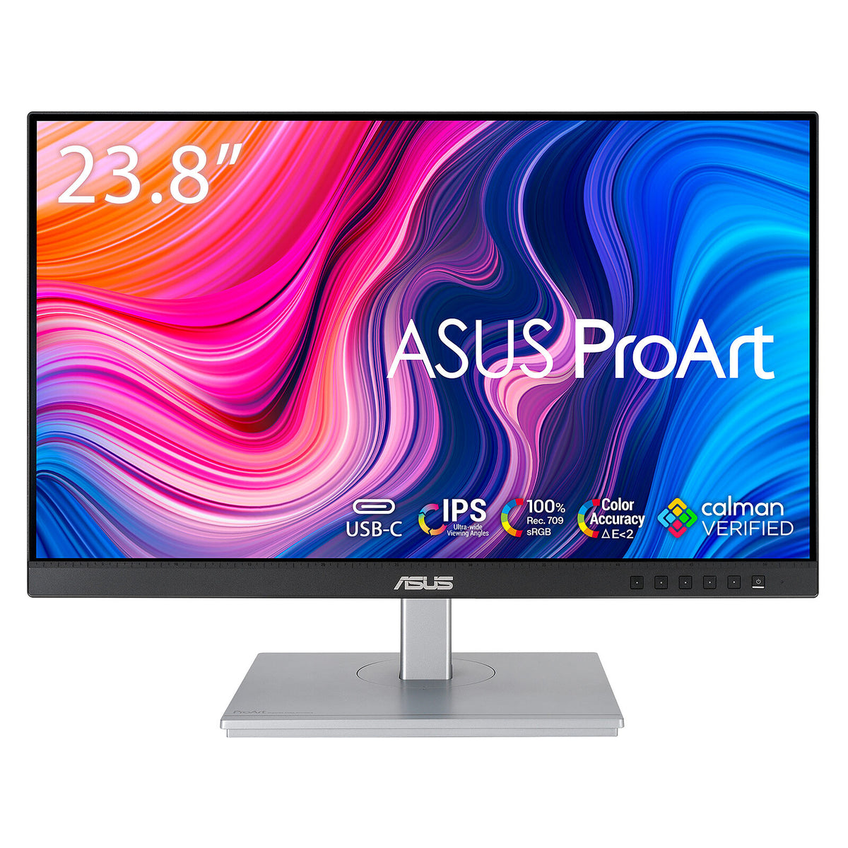 ASUS 23.8" LED ProArt PA247CV 1920 x 1080 pixel - 5 ms (da grigio a grigio) - formato 16/9 - pannello IPS - HDMI/DisplayPort/