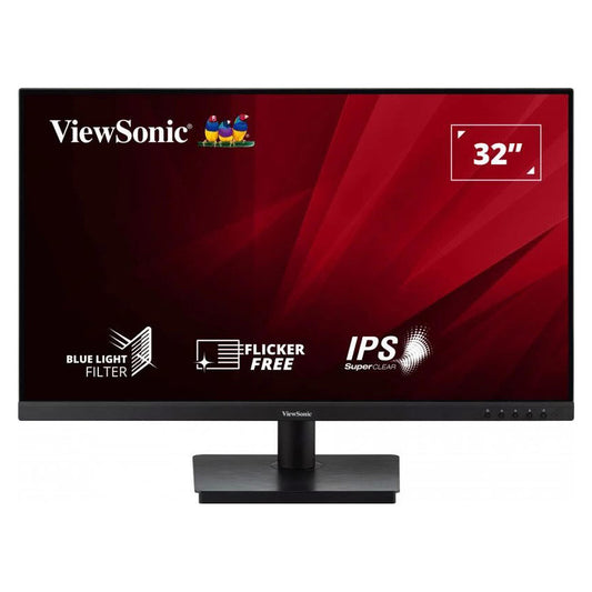 ViewSonic 31.5" LED - VA3209-MH Monitor PC Full HD 1080p - 1920 x 1080 pixel - 4 ms (da grigio a grigio) - 16/9 - IPS - HDR10