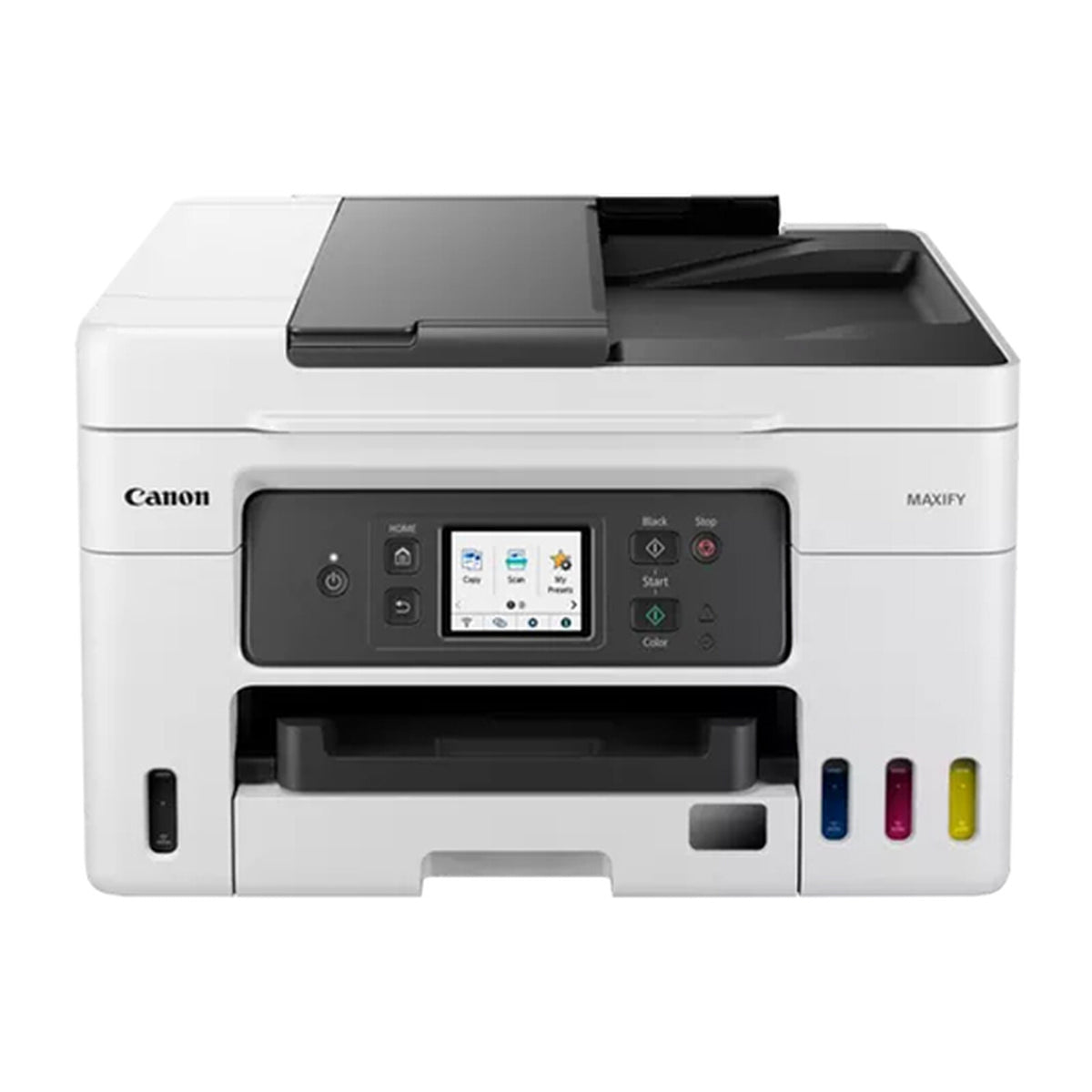 Canon MAXIFY GX4050 Stampante multifunzione a colori a getto d'inchiostro 4-in-1 con serbatoi d'inchiostro ricaricabili (USB 