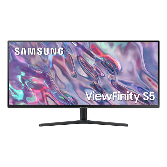 Samsung 34" LED - ViewFinity S50C S34C500GAU Display PC WQHD UltraWide - 3440 x 1440 pixel - 5 ms (scala di grigi) - Formato 