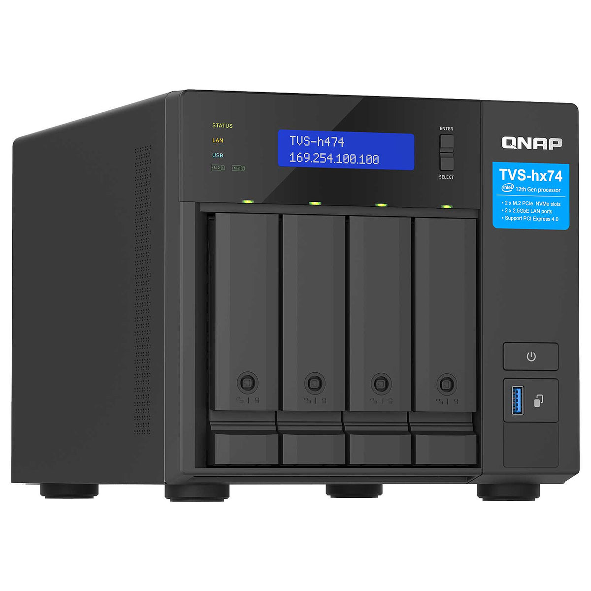 Nota QNAP TVS-h474-PT-8G
