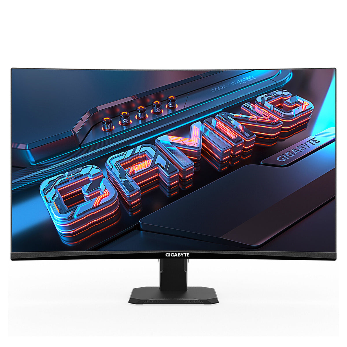 Gigabyte 27" LED - GS27FC 1920 x 1080 pixel - 1 ms (MPRT) - Formato 16/9 - 180 Hz - Pannello VA curvo - HDR - FreeSync Premiu
