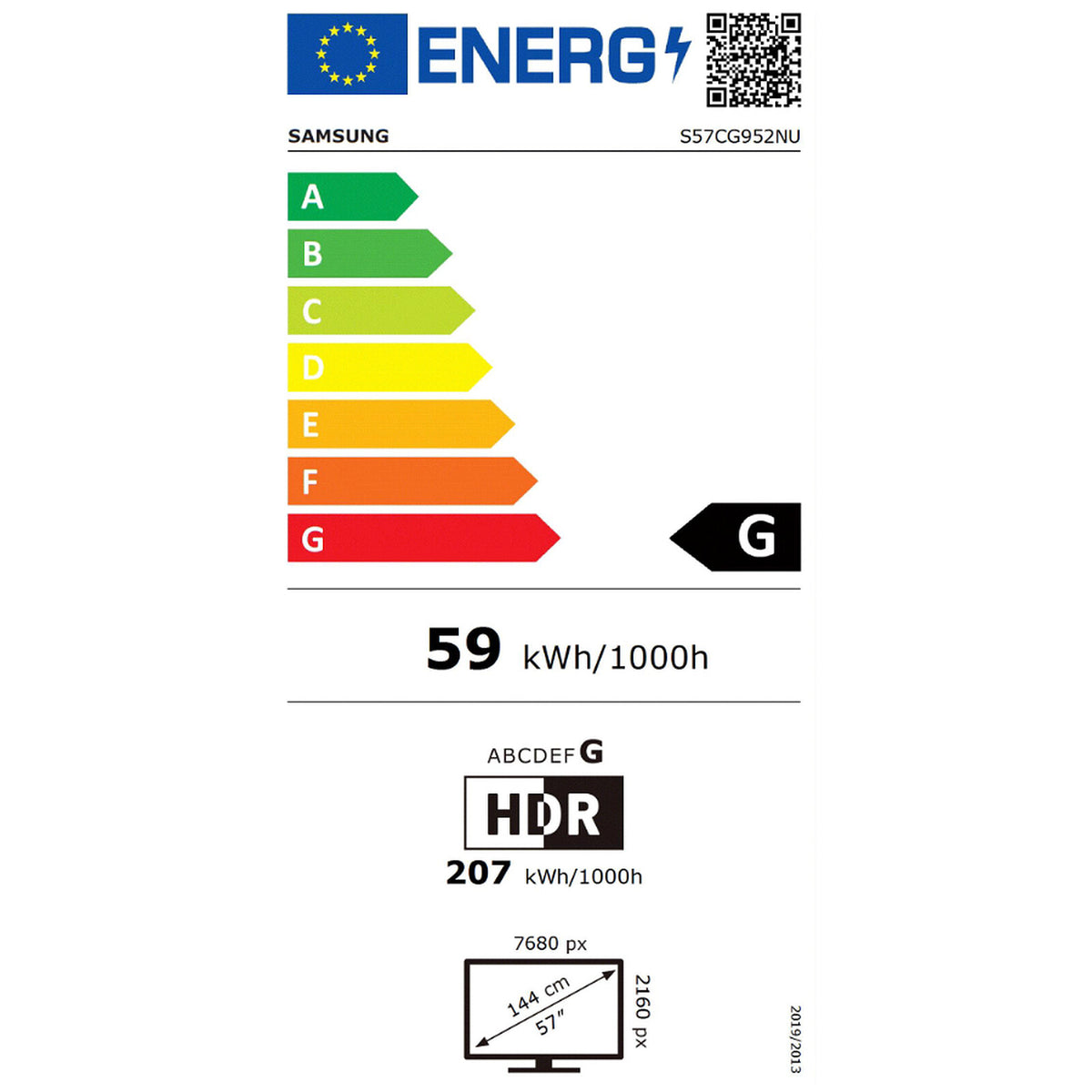 Samsung 57" QLED - Odyssey Neo G9 S57CG952NU economico