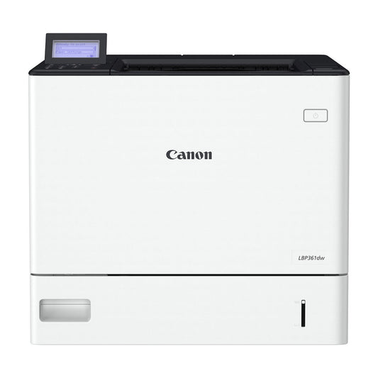 Canon i-SENSYS LBP361dw Stampante laser monocromatica con fronte/retro automatico, schermo LCD e sicurezza criptata (USB 2.0 