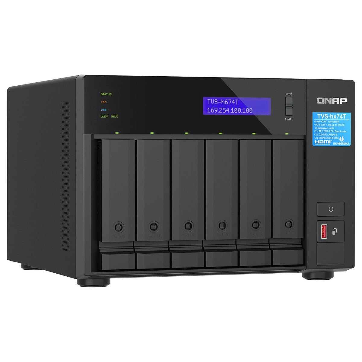 Nota QNAP TVS-h674T-i5-32G