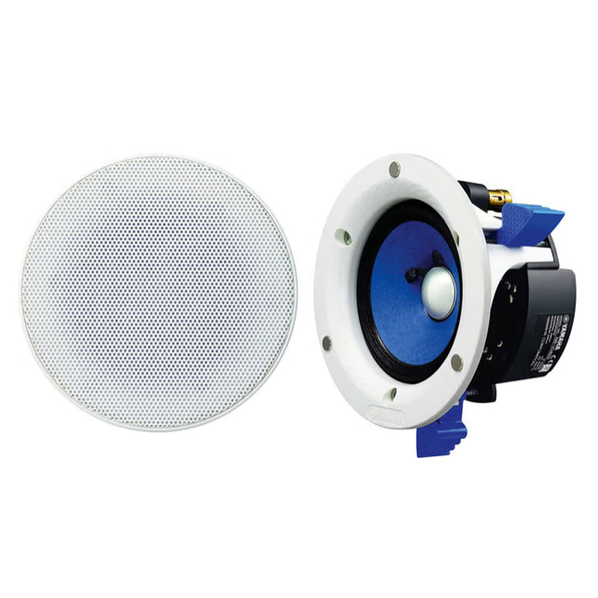 Yamaha NS-IC400 WH Diffusore da incasso coassiale a 2 vie - 90 Watt - Driver da 10 cm (coppia)