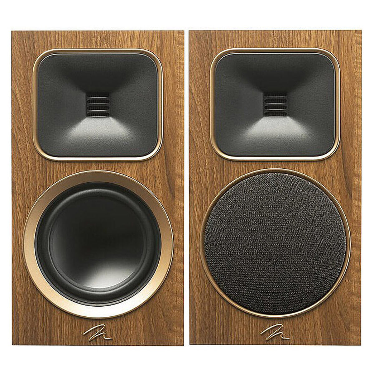 MartinLogan Motion Foundation B1 Noyer Diffusore da scaffale da 100 watt (per coppia)